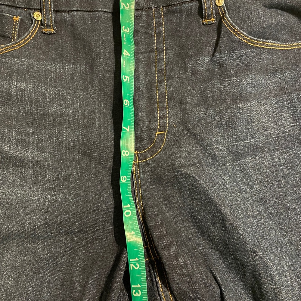 Seven7 Dark Blue Women's Jeans Size 14 - Picture 4 of 7